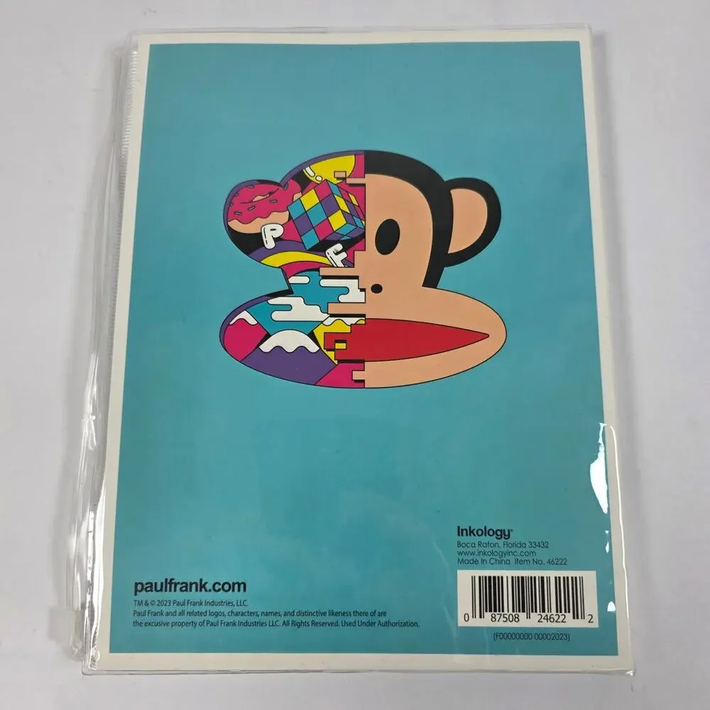 Paul Frank Stationery Set NEW Pencils Erasers Sticky Notes Julius Monkey Lot